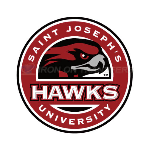 St. Josephs Hawks Logo T-shirts Iron On Transfers N6367 - Click Image to Close